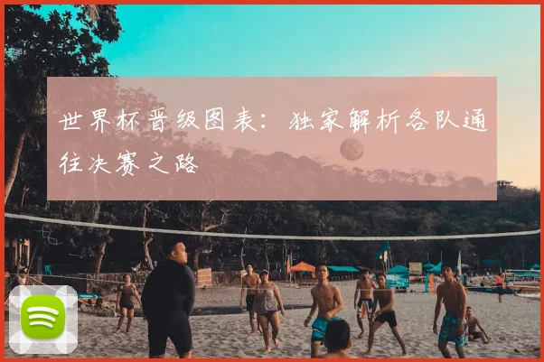 世界杯晋级图表：独家解析各队通往决赛之路
